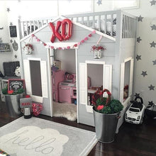 Load image into Gallery viewer, Playhouse Loft Bed