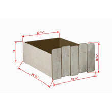 Load image into Gallery viewer, Kensington Low Loft Bed with Rustic Drawers